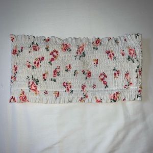 Target Floral Bandeau Bikini Top